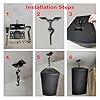 DAGCUXIN Ceiling Speaker Mount,Swivel & Tilt, Speaker Ceiling Mount Bracket Compatible with Most 8" 10" 12" 15" Speakers,Hold up to 100lbs,DX-506D (2 Packs Black) #3