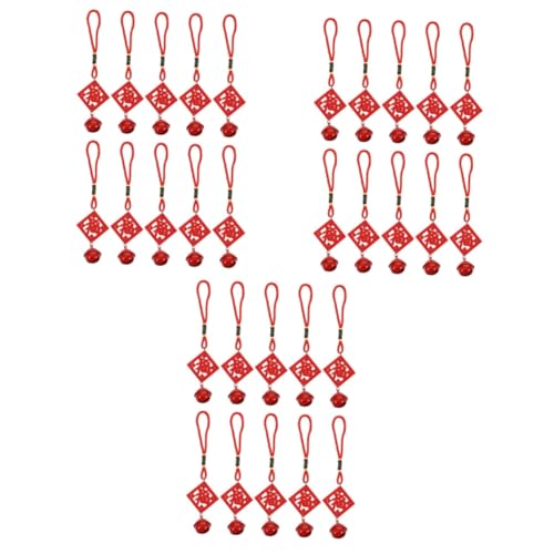 Pendentif de caractere Fu ornement suspendu style chinois pour annee