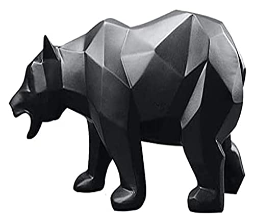 Figurine d'ours animal en statue déco : l'astuce pour sublimer un salon vide