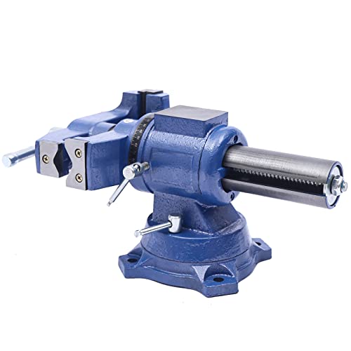 Image of EurHomePlus Professional Vice 360° Rotatable Turntable Workbench Vice for Milling Machines 100 mm