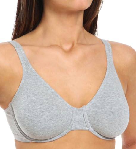 Image of Fruit of the Loom Women's Cotton Stretch Unlined Underwire Bra Multi-Pack