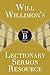 Will Willimon's Lectionary Sermon Resource: Year B Part 2
