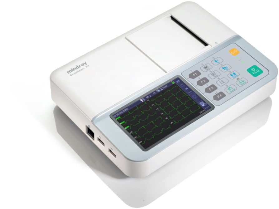 MedCapital Electrocardiografo Portatil de 3 Canales con Impresora ...
