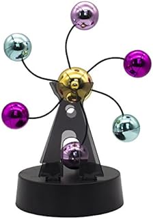 ScienceGeek Kinetic Art Spinning Balls - Electronic Perpetual Motion Desk Toy Home Decoration