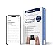 AliveCor® KardiaMobile 6L | FDA-Cleared | Wireless 6-Lead EKG | Works with Smartphone | Detects AFib or Normal Heart Rhythm in 30 Seconds