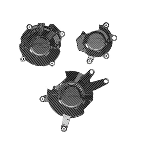 Couvercle de protection de moteur de motos CBR650F robuste en carbone noir