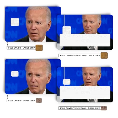 Joe Boden Credit Card Skin Debit Card Stickers for Key, Debit, Credit, Bank Card 4PCS Card Skin for Adults2