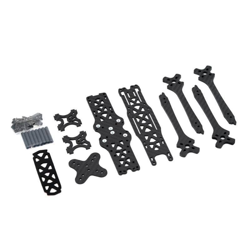 Generic TBS Source ONE V4 Wide-Stance X Carbon Fiber 5inch FPV Frame Kits for FPV Freestyle Free-Range Acrobatic Flying, WYC_DJFF_11353