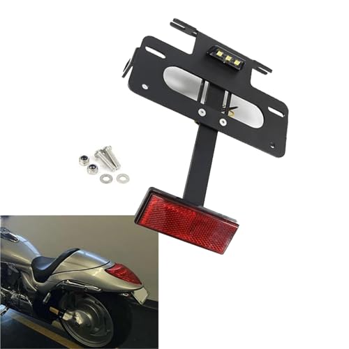Support de plaque arrière Suzuki Boulevard M109R M1800RS fixation moto noire