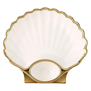 BESTonZON 1Pc Fries Plaat Keramische Chips Opslag Plaat Knoedel Plaat Salade