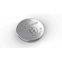 CR2032 3V Lithium Battery, Pack of 5 - USA