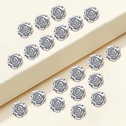 Image of 20 Pcs Enamel Rose Flowe Brooches Pins for Women Colorful Floral Brooch Flower Lapel Pin Badge Crafts Breastpin Jewelry Gift for Women Men Clothing Bags Backpacks Jackets Hat