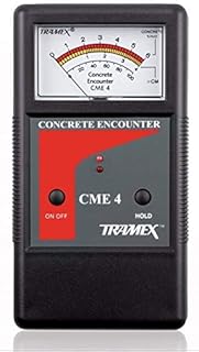 Tramex CME4 Tramex Non Destructive Concrete Moisture Meter Encounter 4, Measuring Range: 2-6% H2O