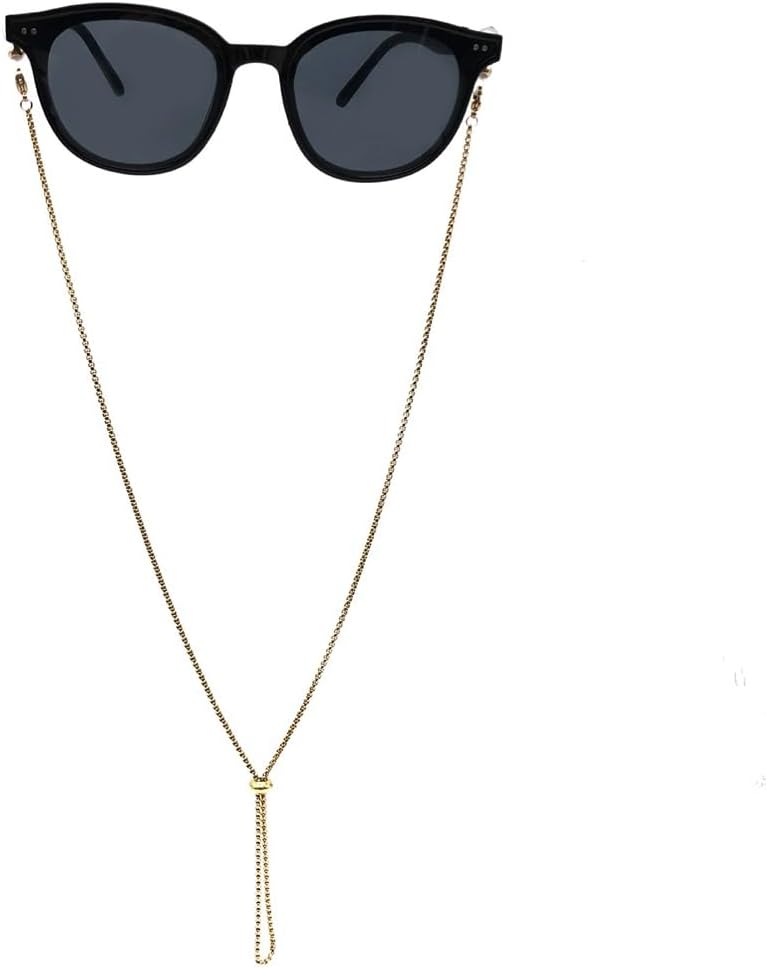 Mask Glasses Purpose Lanyard Lanyard Square Pearl Adjustable Eyeglasses Chain