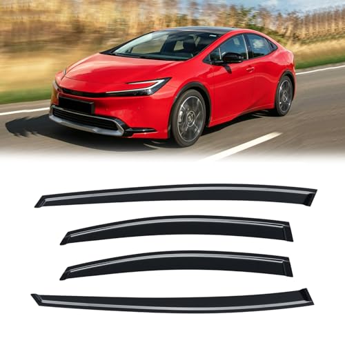 Image of Rain Guards Window Visor for Toyota Prius 2023-2026 & Prius Prime 2023-2026