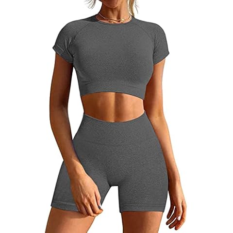 Conjunto de ropa deportiva sin costuras para mujer GXIN Cover