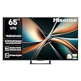Hisense 164 cm (65 inches) U7Q Series 4K Ultra HD Smart QLED Mini LED TV 65U7Q (Black)