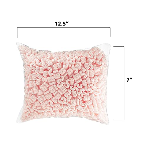 Pink Anti-Static Recyclable Eps Packing Peanuts Great For Cushioning Fragile Items By Mt Products (Approximately 0.60 Cubic Foot) #TOP1
