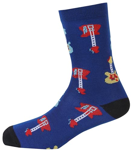 Image of RC. ROYAL CLASS Boys & Girls Calf Length Soft Cotton Multicolored Socks For Kids (Pack of 5 Pairs)