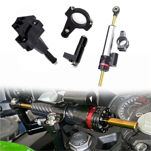 Kit amortisseur de direction moto pour Kawasaki Ninja 400 idéal balades et trajets quotidiens