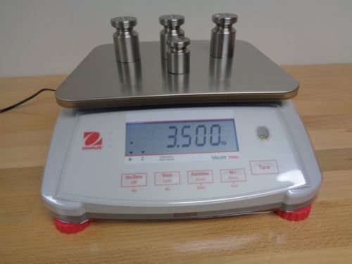 Báscula compacta para alimentos Ohaus V71P15T miniatura 2