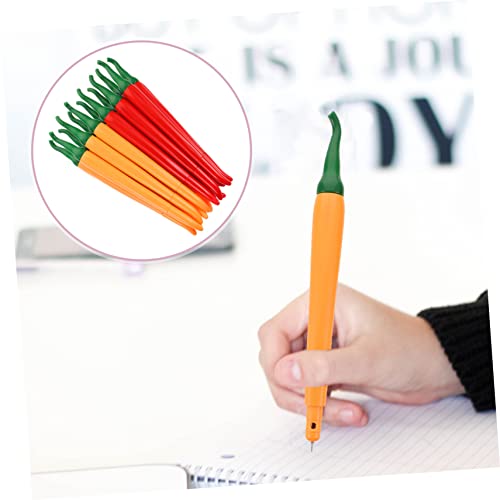 Set de 14 bolígrafos creativos con tinta de gel en forma de chile miniatura 3