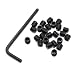 Pro Bamboo Kitchen 25pcs Internal Hex Allen Head Socket Set Screws 1/4