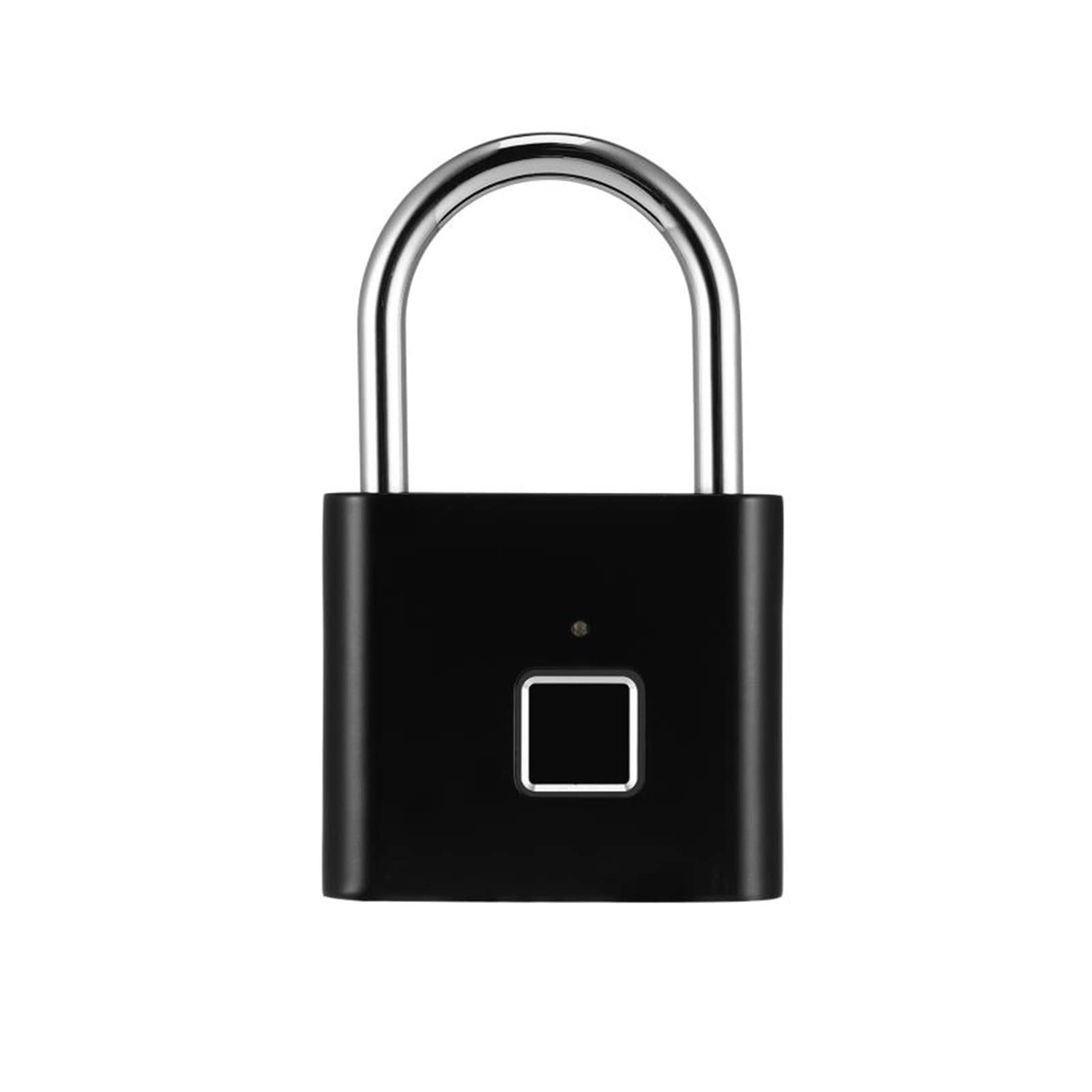Portatile Mini Keyless Smart Security Lock Lucchetto per impronte digitali Palestra Armadio Box Bag Valigia Codice bagaglio Password Lucchetto da viaggio (Color : A) (A)