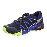Salomon Speedcross Vario 2 Zapatillas de Trail Running para Hombre, Agarre en superficies duras y blandas, Sujeción del pie, Protección, Navy Blazer, 40