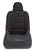 MasterCraft Safety Seat, Nomad, Hip Bolsters, Harness Openings, Cloth/Vinyl, Black, Each