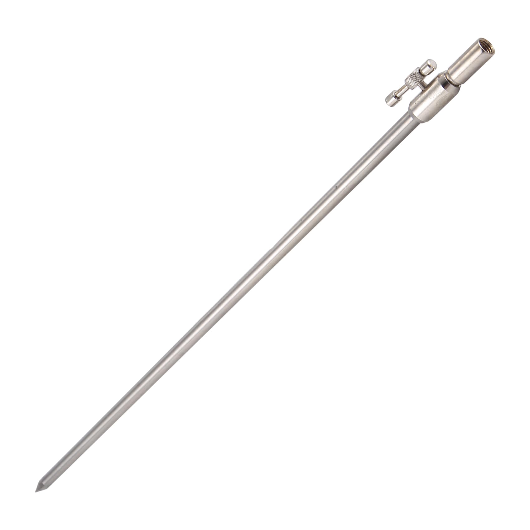 50-100Cm Extensible en Acier Inoxydable Pique de PêChe RéGlable Carpe Banque de PêChe Bâton de Canne à PêChe Reste pour Alarme de Morsure