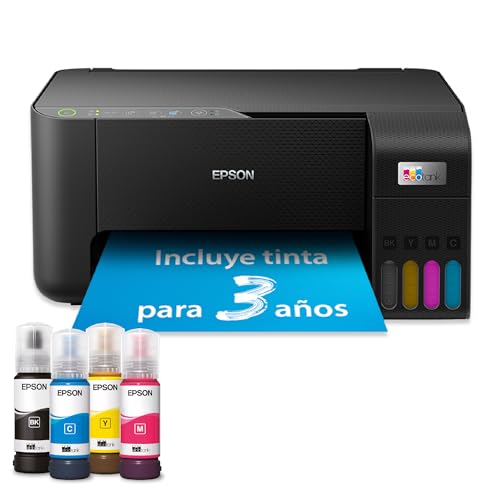 EcoTank ET-2862 A4 Impresora multifunción de depósito de Tinta Wi-Fi con hasta 3 años de tintas