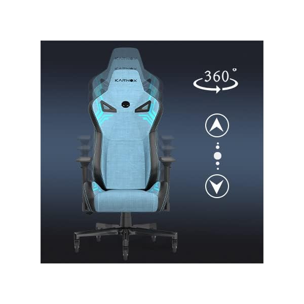 KARNOX Gamer Stuhl Gaming Sessel Stoff Gaming Chair – Bild 6