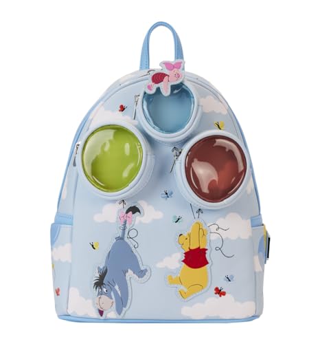 Loungefly Winnie l'ourson et ses amis - Mini sac à dos avec ballons flottants