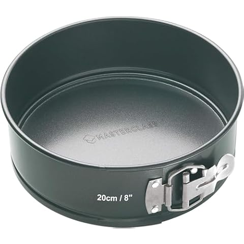 MasterClass 20 cm Springform Cake Tin with Non-Stick Cover