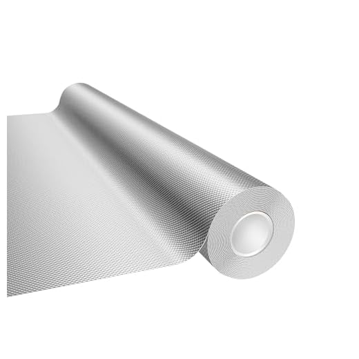 Mylar Film Roll 4FT x 15FT,6 Mil Silver Diamond Film Foil Roll,Heavy-Duty Reflective Film for Grow Room,greenhouses,Grow Tent Systems