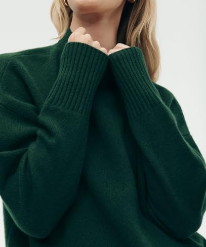 Image of NAADAM Womens Luxe Cashmere Oversized Crewneck Sweater