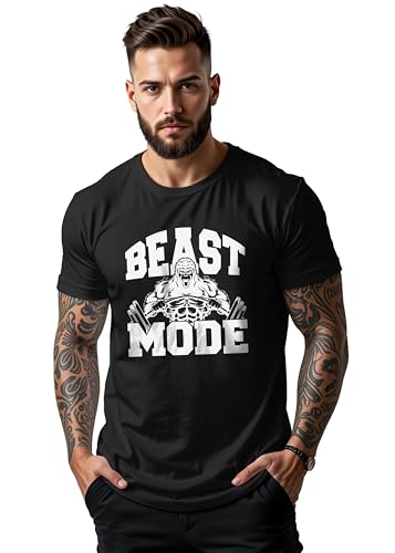 Image of Peppyzone Men's Regular Fit Gym Workout T Shirt for Men