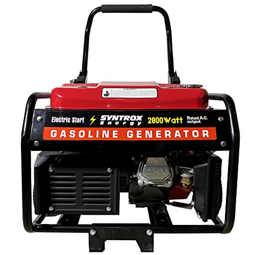 Syntrox Energy Notstromgenerator Stromerzeuger Brontes 3500LTN mit Stützen und Räder