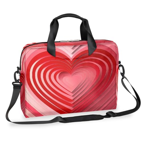 Bolso para portátil con forma de corazón 15.6 pulgadas miniatura 1