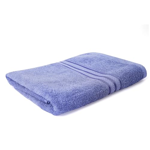 Image of Layers 100% Cotton Gym Towel | 380 GSM Quick Dry & Super Absorbent | Soft, Fade Resistant & Long Lasting | Gym, Yoga, Sports, Travel & Pool | 1 Piece for Men & Women | 50 x 100 cm - Purple