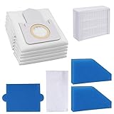 Smartes Sparset - 5 Hochwertige Staubsaugerbeutel & Filterset - Kompatibel mit Staubsauger Thomas pet and family aqua - Anti Allergy uvm. passend - Bestleistung beim Saugen