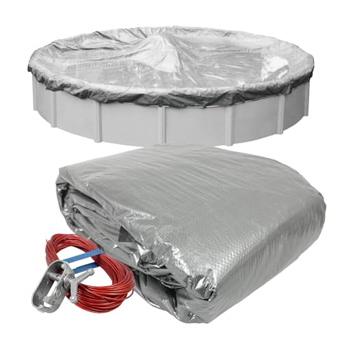 Cobertor de piscina invierno Robelle 19 pies heavy duty miniatura 1