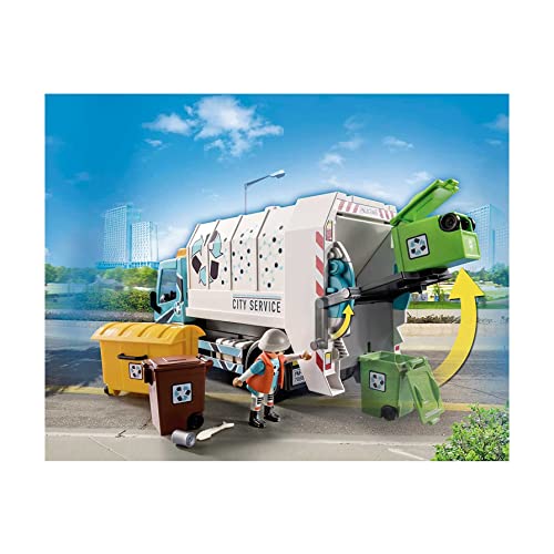 Playmobil 70885 Camion Poubelle avec Effet Lumineux City Life La Maison Moderne Promo Pack Coffret Univers - vue 6