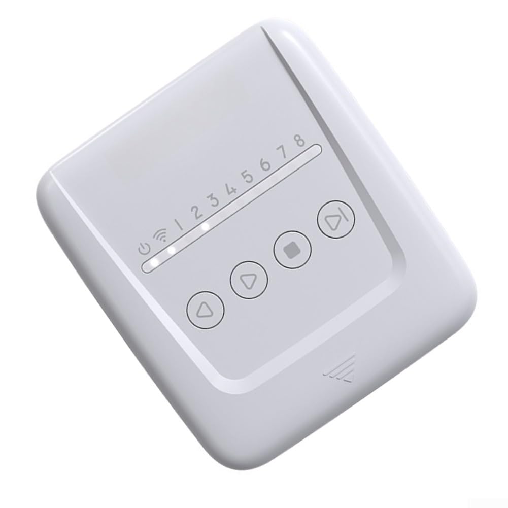 Controlador inteligente de rociadores WiFi de 8 zonas, temporizador de riego controlado por aplicación con salto meteorológico