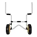 Careu Kayak Cart Canoe Carrier,Heavy Duty Vertical Kayak Trailer, Kayak Carrier for Floats
