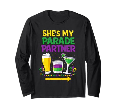Mardi Gras Shes My Parade Partner �}�b�`���O�J�b�v���f�U�C�� ����T�V���c