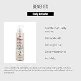 LENDAN - Aktywator loków w kremie - Terra Curly Activator - 275 ml - Zdefiniowane loki - Rozplątywanie włosów - z osłoną cieplną do włosów - Głębokie odżywianie