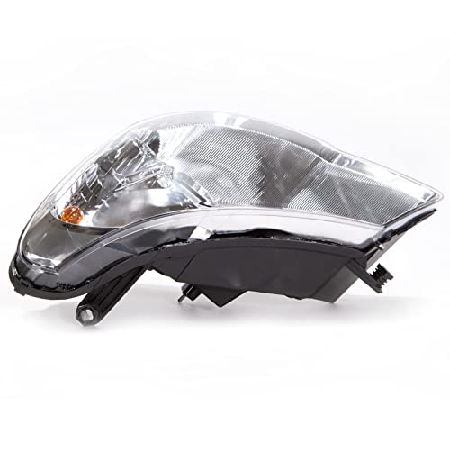 Headlightsdepot Chrome Housing Halogen Headlights Compatible With Chrysler Sebring 2007-2010 4 Door Sedan Includes Left Driver And Right Passenger Side Headlamps #TOP5