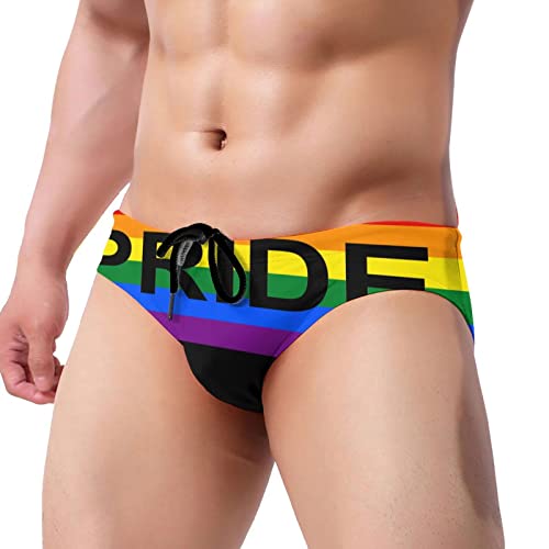 Wolf Paw Prints Men's Swimwear Briefs Triangle Thong Trunks Swimming Diving Surfing2